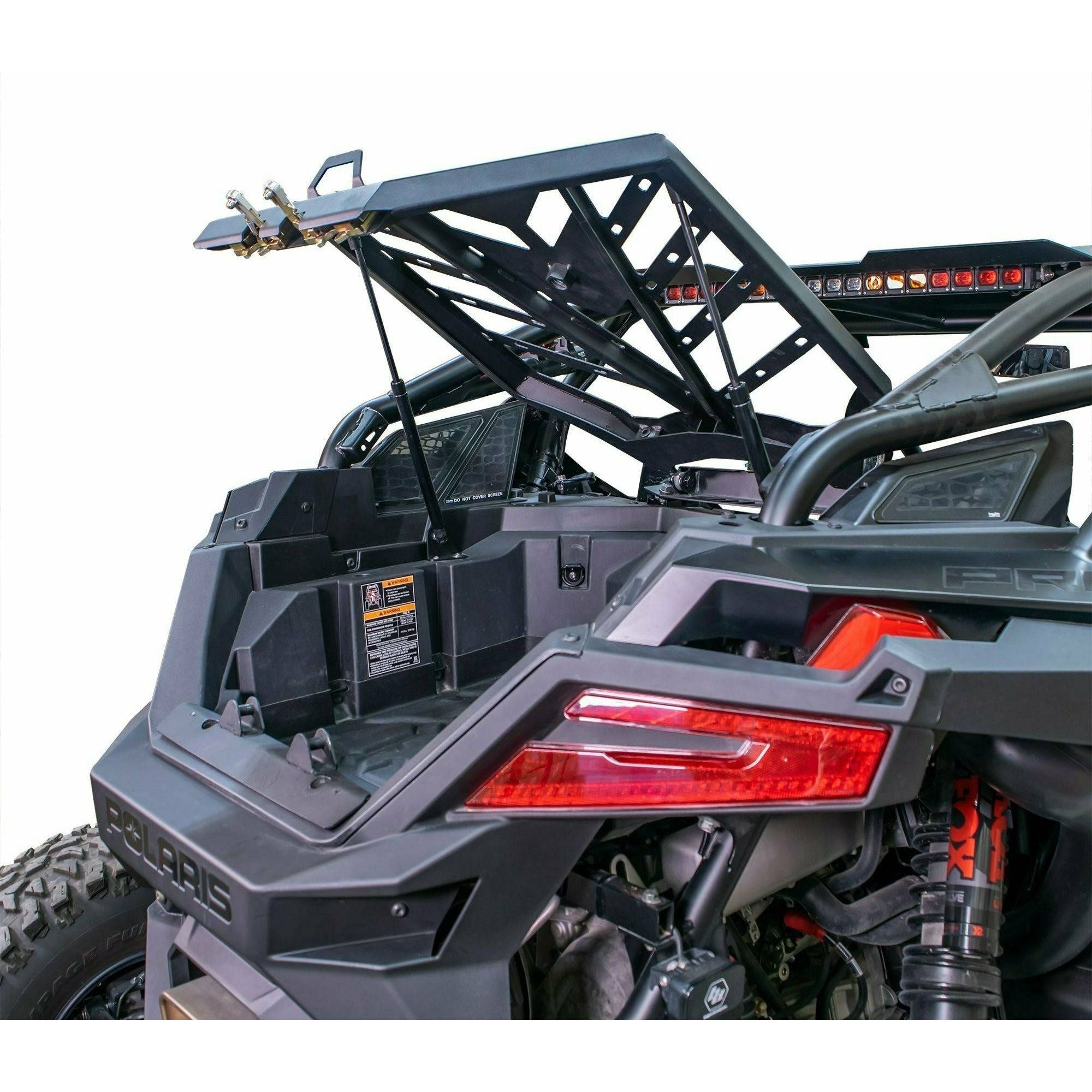 Polaris RZR Pro / Turbo R Tire Carrier Adventure Rack