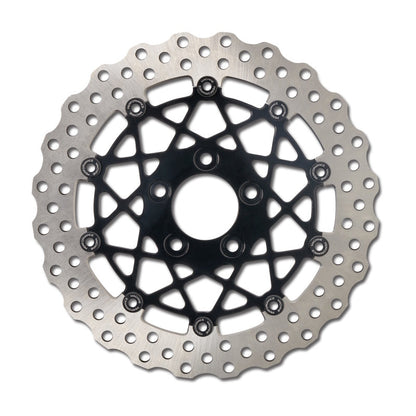 Performance Machine Disc/Carr Speedstar 11.5in x .20 FF No O/S Rr - Black Ano