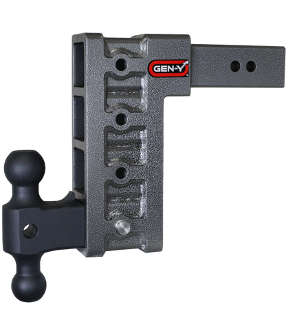 Gen-Y Mega Duty 2.5in Shank 9in Drop 3K TW 21K Hitch w/GH-061 Dual-Ball