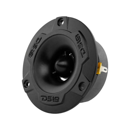 DS18 3.8in Super Bullet Tweeter 120 Watts RMS 1in Aluminum Vc 4 ohm Black