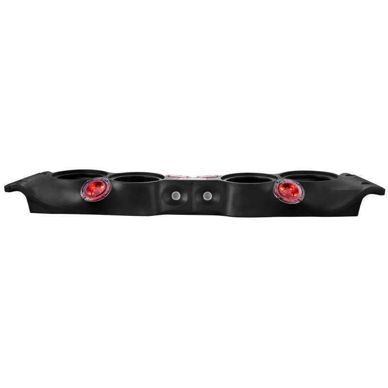 DS18 2007-18 Jeep JK/JKU Soundbar System Fits 4 x 8in Speakers (Not Included)- Black
