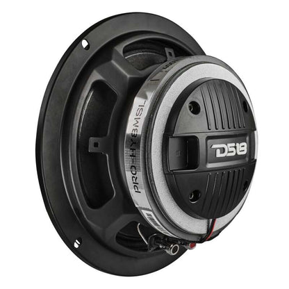 DS18 8in 200 Watts RMS 8 ohm Mid-Range Loudspeaker Shallow Grill Included