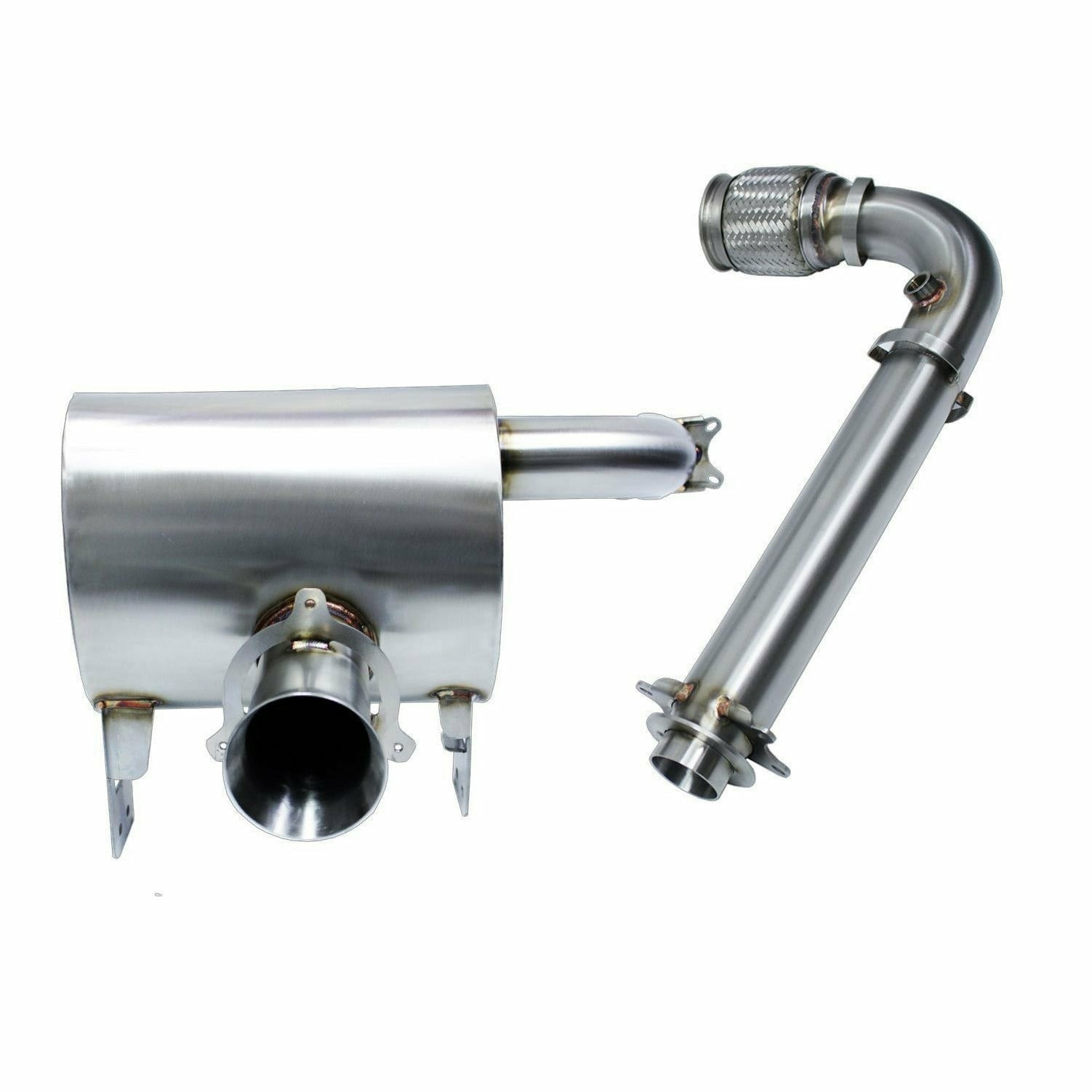 Can Am X3 Magnum Slip-On Exhaust (Rear Exit)