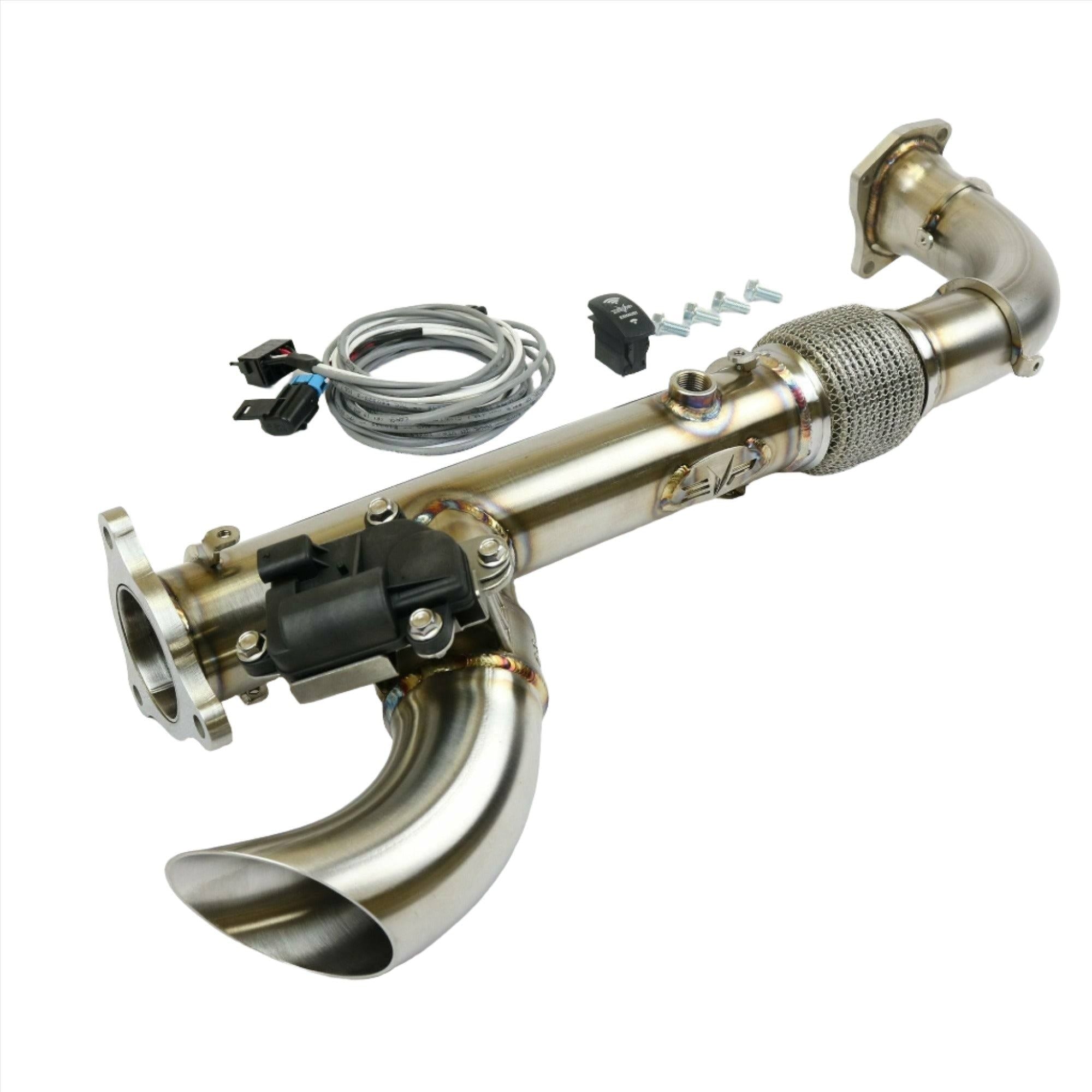 Polaris RZR XP Turbo / Turbo S Shocker Electric Side Dump Exhaust