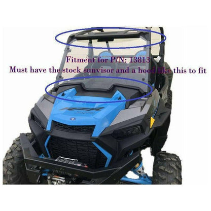 Polaris RZR XP 1000 / Turbo (2019+) Polycarbonate Front Windshield
