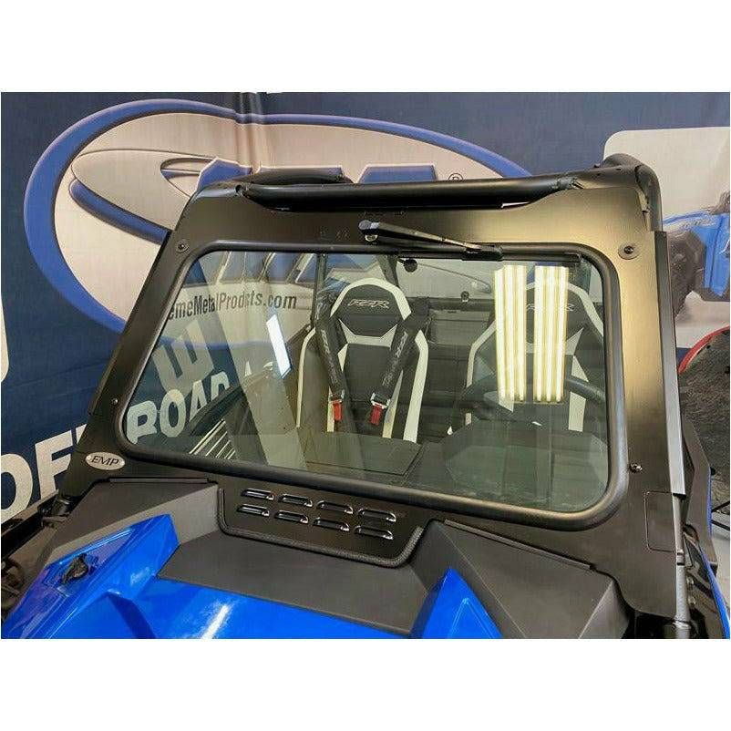 Polaris RZR Turbo S Glass Front Windshield with Wiper