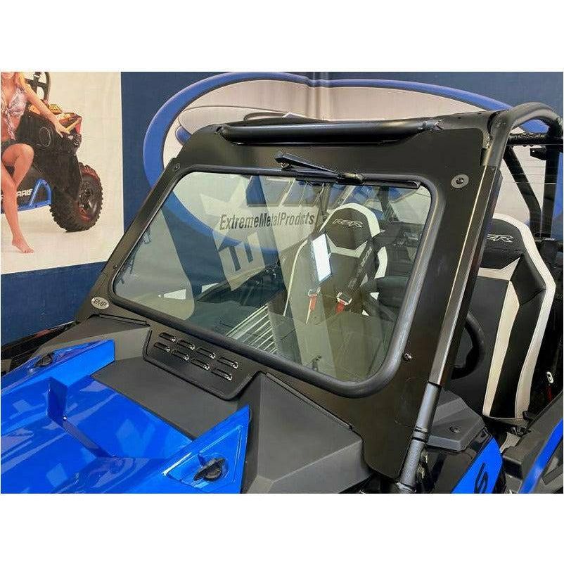 Polaris RZR Turbo S Glass Front Windshield with Wiper