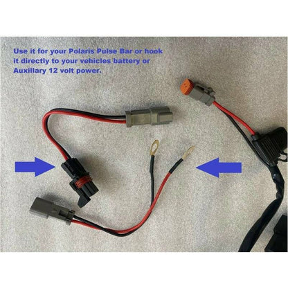 Universal LED Light Bar Wiring Harness