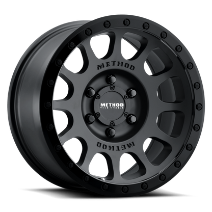 Method MR305 NV 18x9 +25mm Offset 5x150 116.5mm CB Gloss/Matte Black Street Loc Wheel