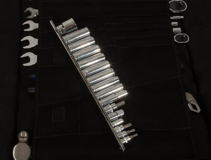 PRP RZR Roll Up Tool Bag with 36pc Tool Kit