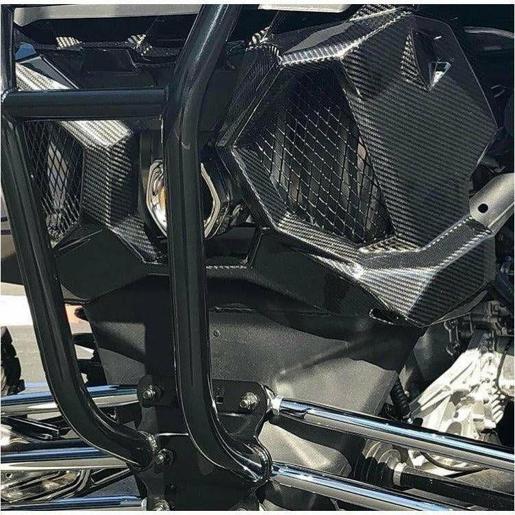 Can Am X3 Carbon Fiber Exhaust Surround / Rear Shroud