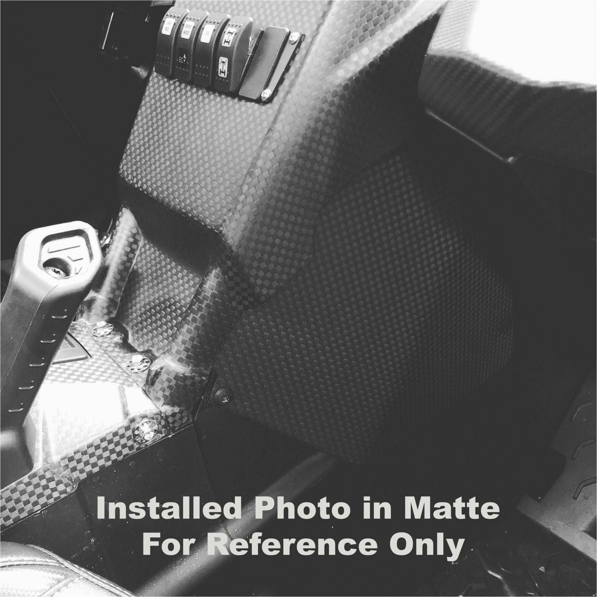 Can Am X3 Carbon Fiber Under Dash Panels