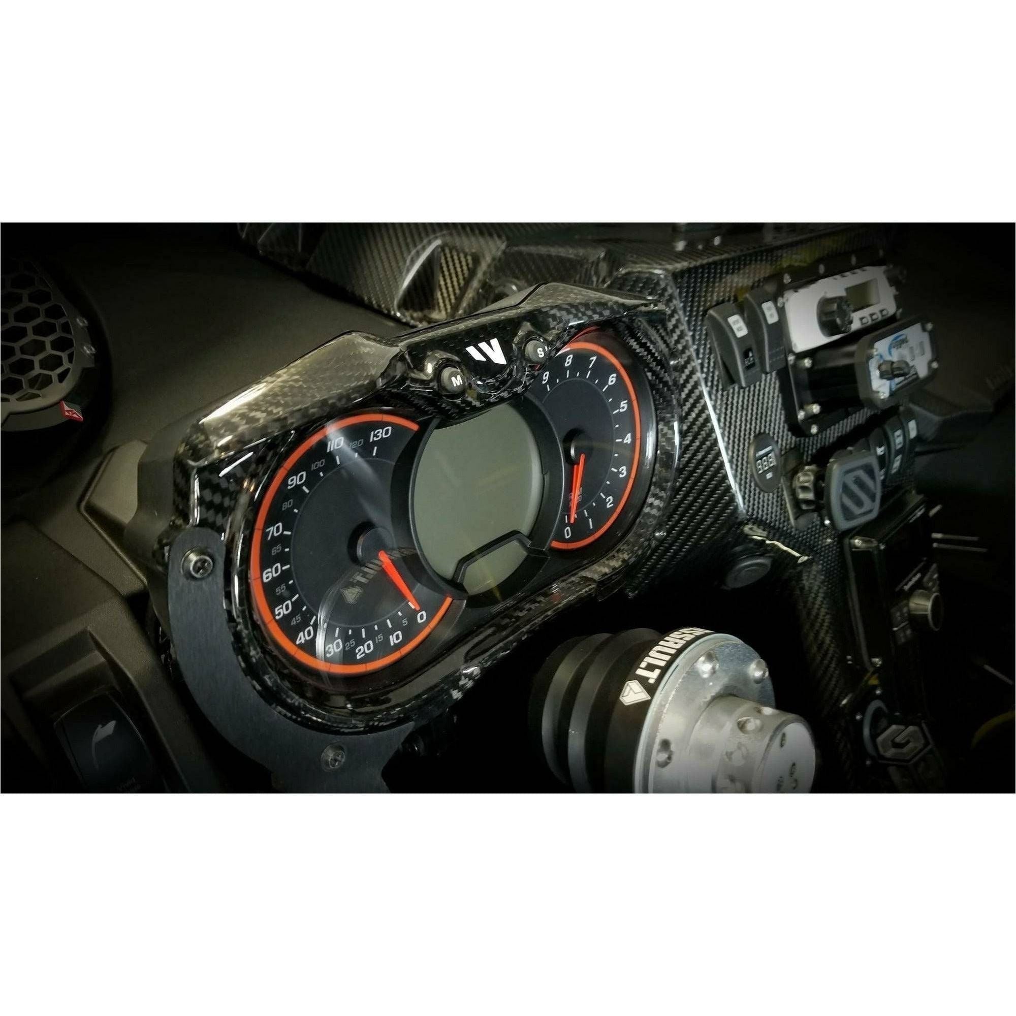 Can Am X3 (2017-2019) Carbon Fiber Gauge Surround