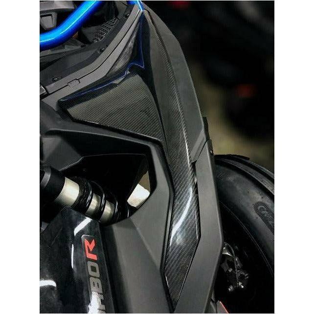 Can Am X3 Carbon Fiber Inner Hood Panel Set