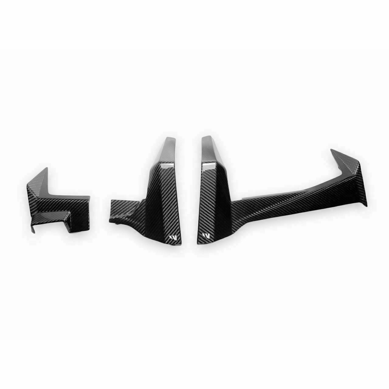 Polaris RZR Pro / Turbo R Carbon Fiber Dash Trim Kit (3-Piece)