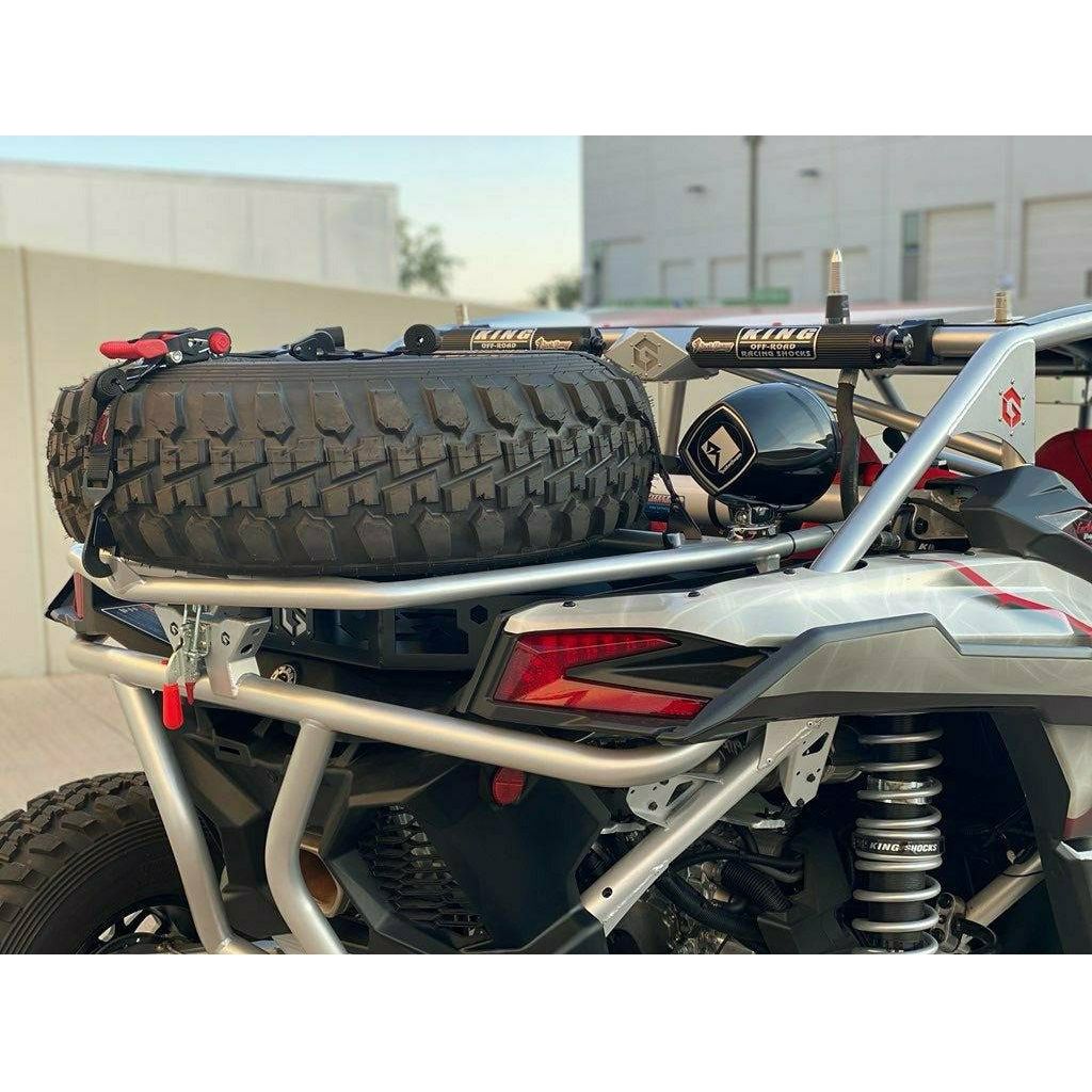 Can Am X3 Tire Carrier & Bumper Combo