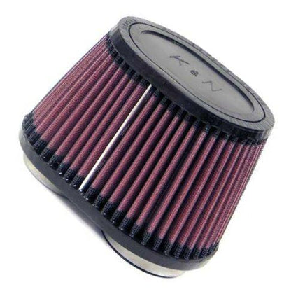 K&N Universal Rubber Filter Dual Flange Oval Tprd 3.75in Base O/S W x 3.438in Top O/S W x 6.75in H