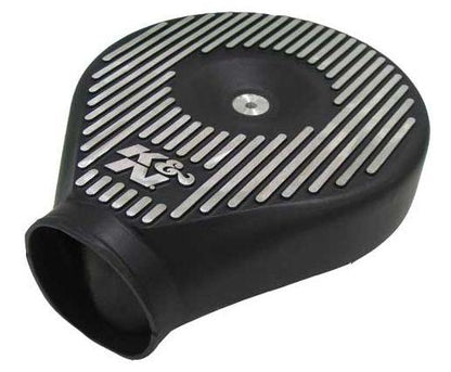 K&N Universal Plenum 11.89in L x 9in Dia x 4.75in H - Black