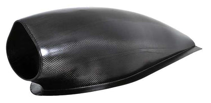 K&N Custom Racing Air Filter - Rectangular Carbon Fiber 4in Air Box w/ 2.75in Air Horn