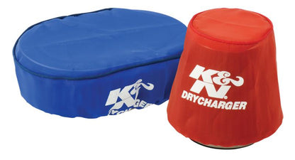 K&N Black Drycharger Round Tapered Air Filter Wrap 5.5in Base ID x 4.5in Top ID x 6.5in H