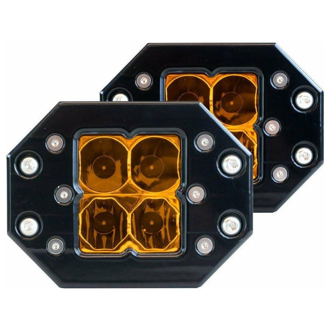 Quattro Flush Mount LED Light Pods (Pair)