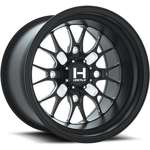 HF11 Boost UTV Forged Wheel (Satin Black/Blade Cut)