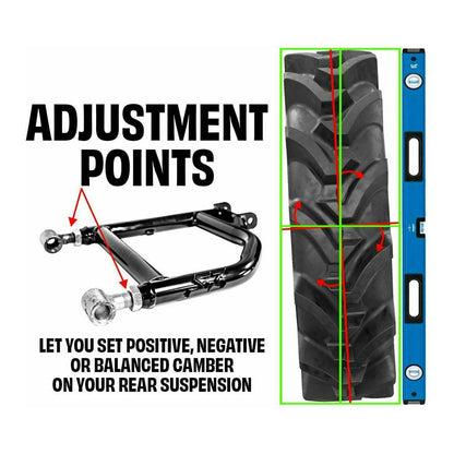 Polaris Ranger Rear Upper Adjustable A-Arms