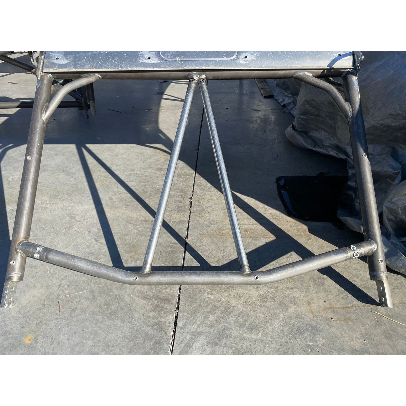 Polaris RZR Pro R 4 Raw Dominator Roll Cage with Roof