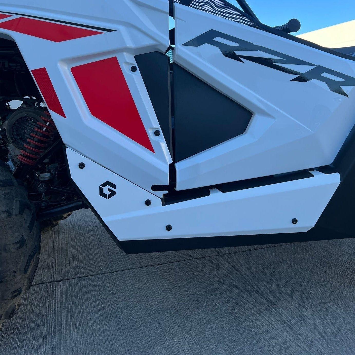 Polaris RZR 200 Kick Plates