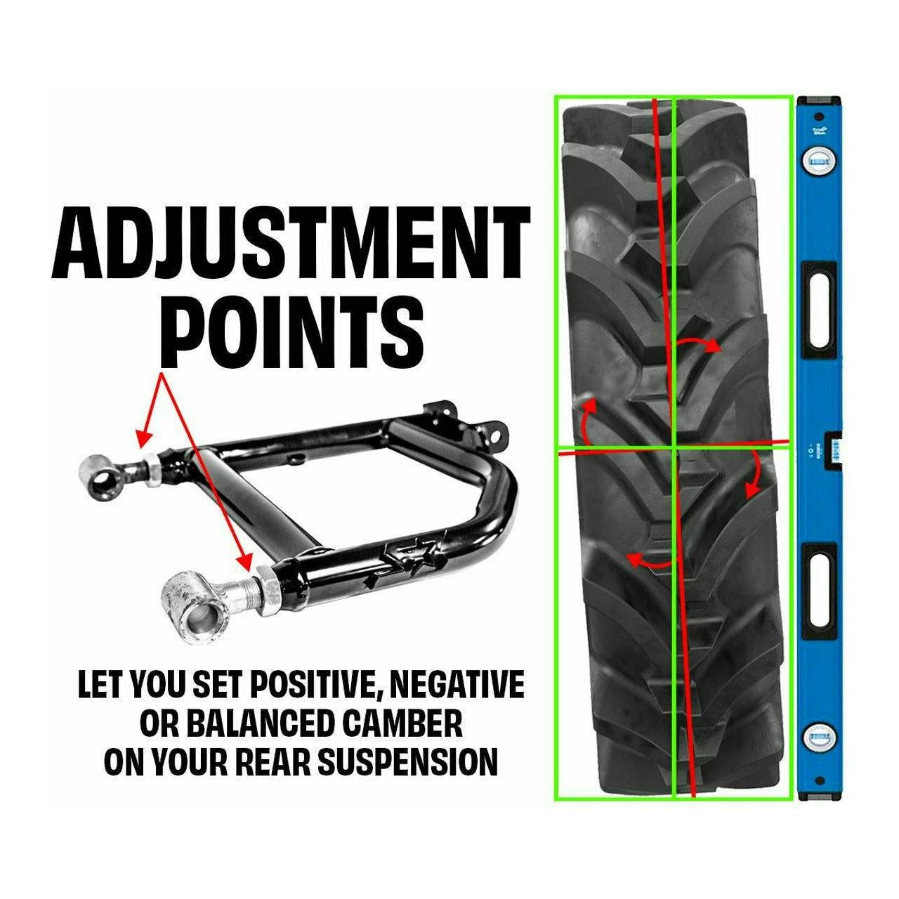 Polaris Ranger Rear Upper Adjustable A-Arms