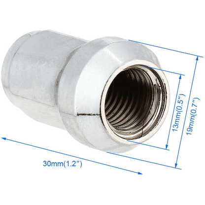 UTV 5 Lug Nut Set M12x1.5 with Key