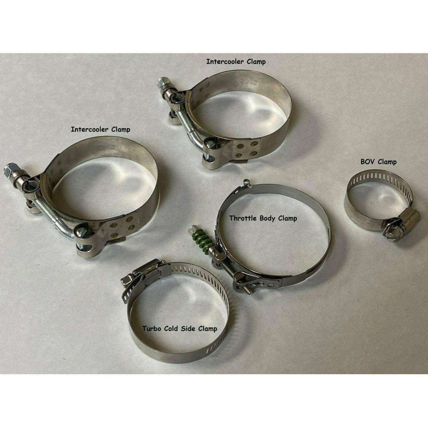 Can Am X3 Full Silicone Charge Tube Kit