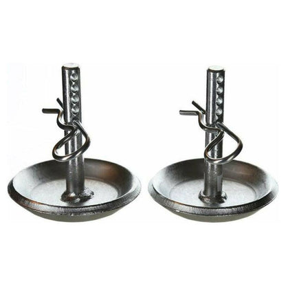 Heavy-Duty Snow Plow Blade Skid Shoes (Pair)