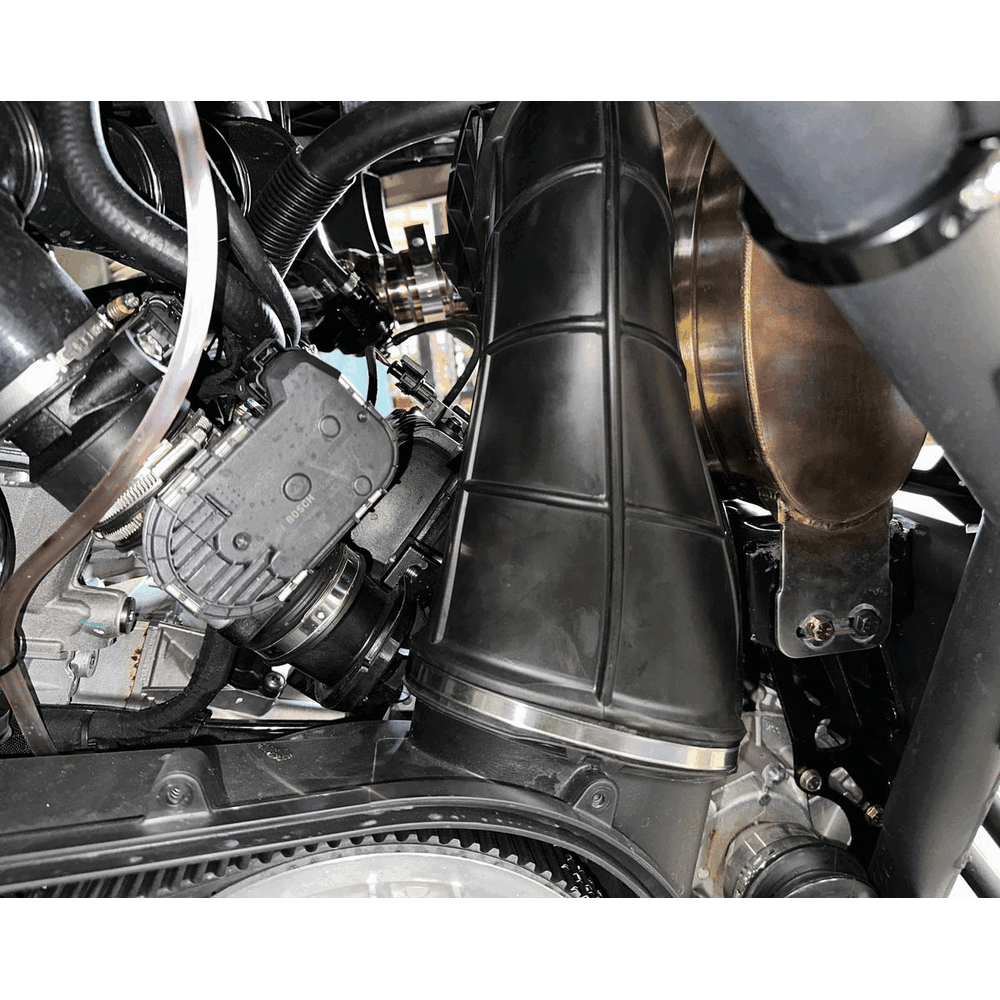 Can Am X3 "SHORTY" Reduced Height Silicone Clutch Exhaust Vent