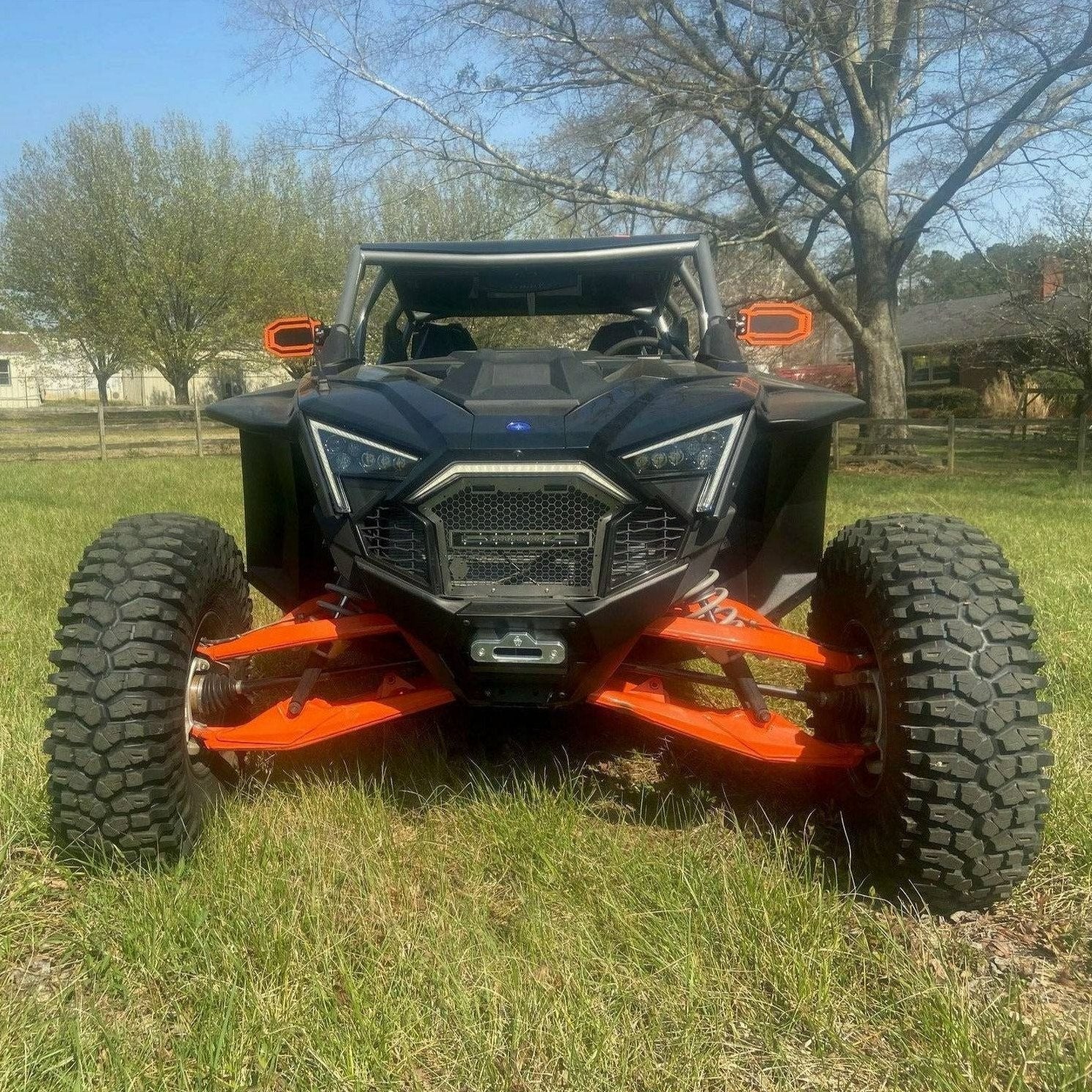 Polaris RZR Pro / Turbo R Winch Mount