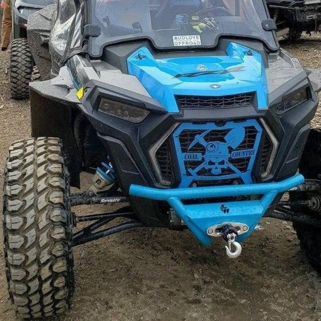 Polaris RZR Turbo S Race Style Front Winch Bumper