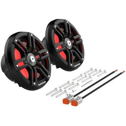 M2 6.5" Color Optix Marine 2-Way Speakers (Black)