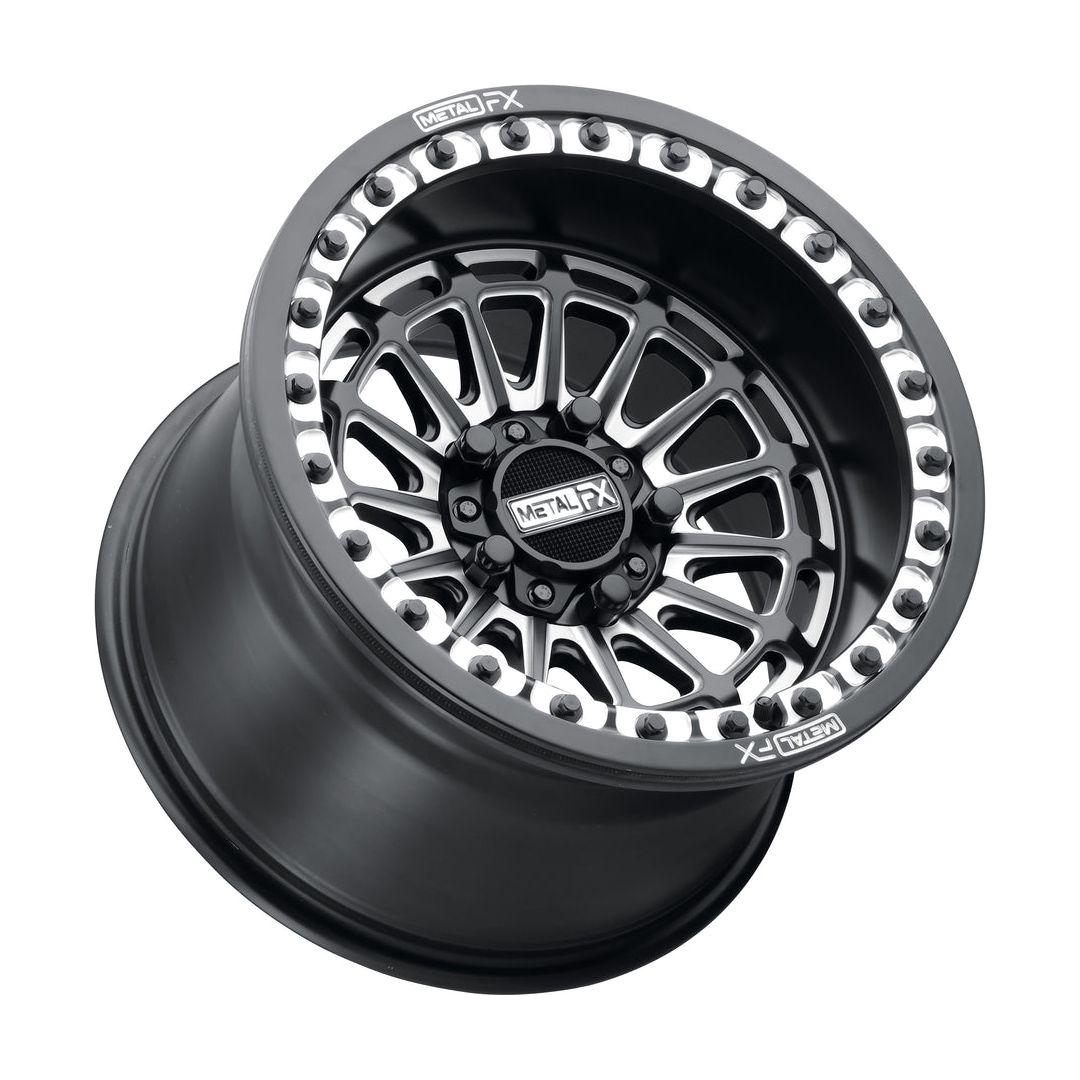 Delta R Beadlock Wheel (Satin Black Contrast Cut)