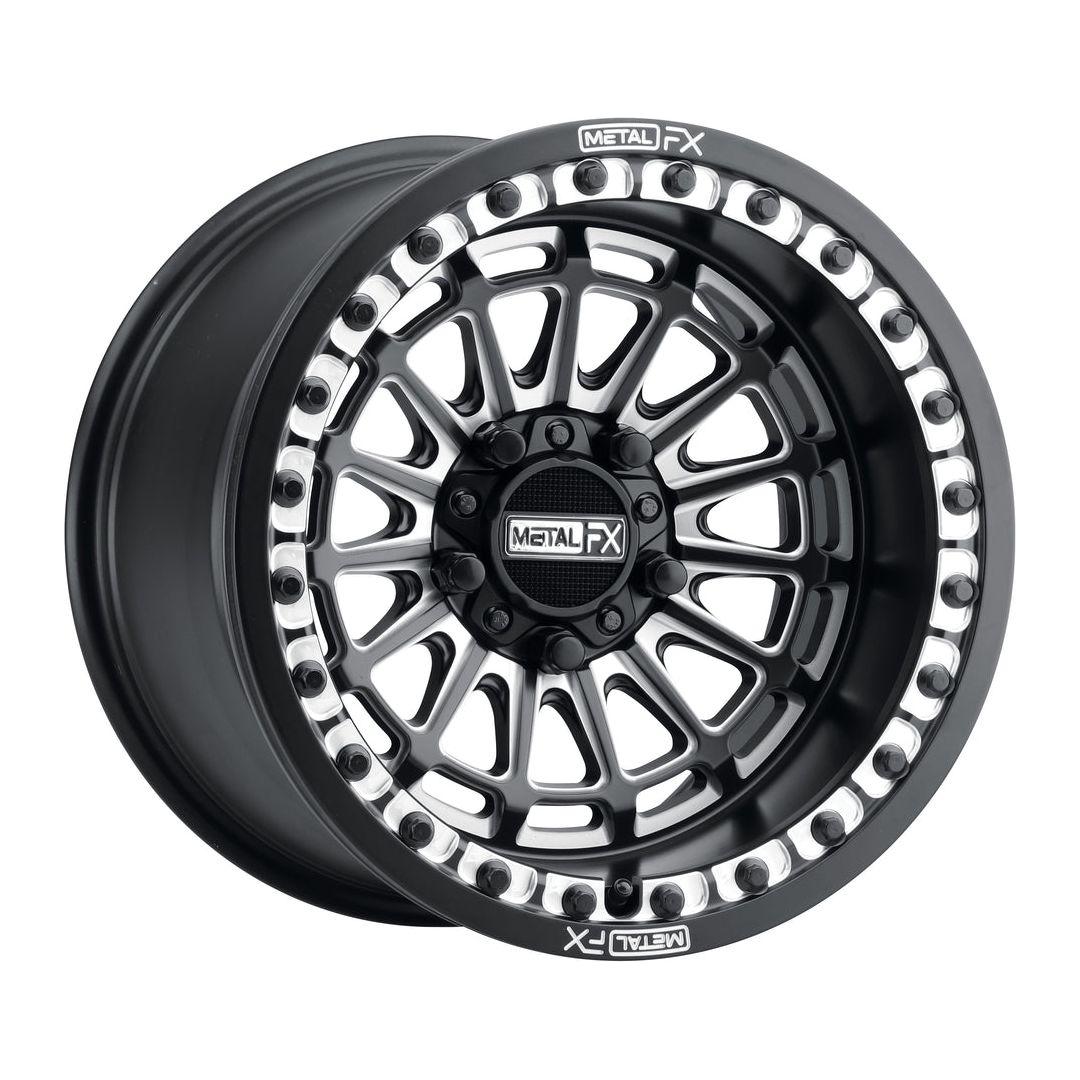 Delta R Beadlock Wheel (Satin Black Contrast Cut)