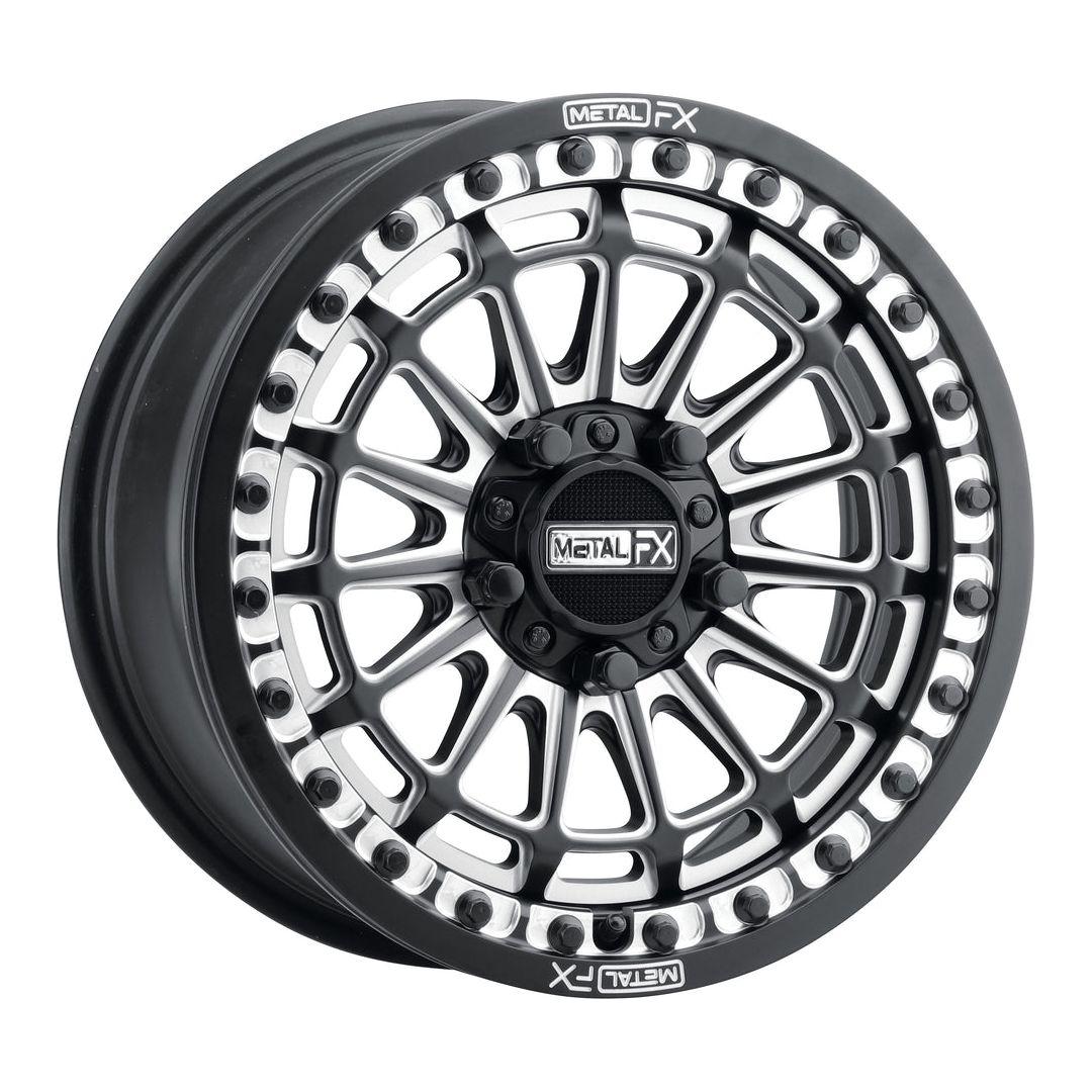 Delta R Beadlock Wheel (Satin Black Contrast Cut)