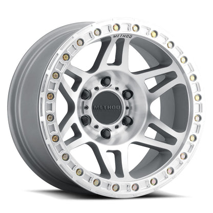 Method Race Wheels MR106 Beadlock - MACHINED - CLEAR COAT