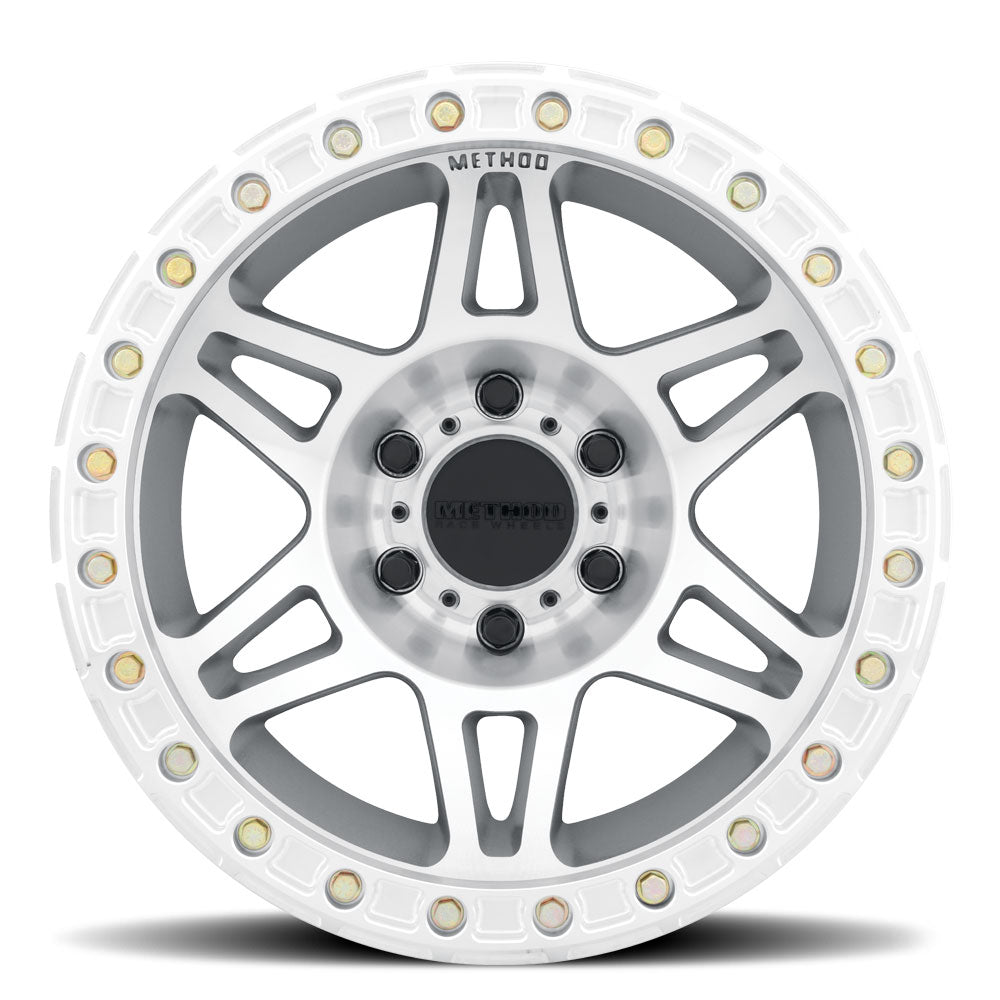 Method Race Wheels MR106 Beadlock - MACHINED - CLEAR COAT - Image 2