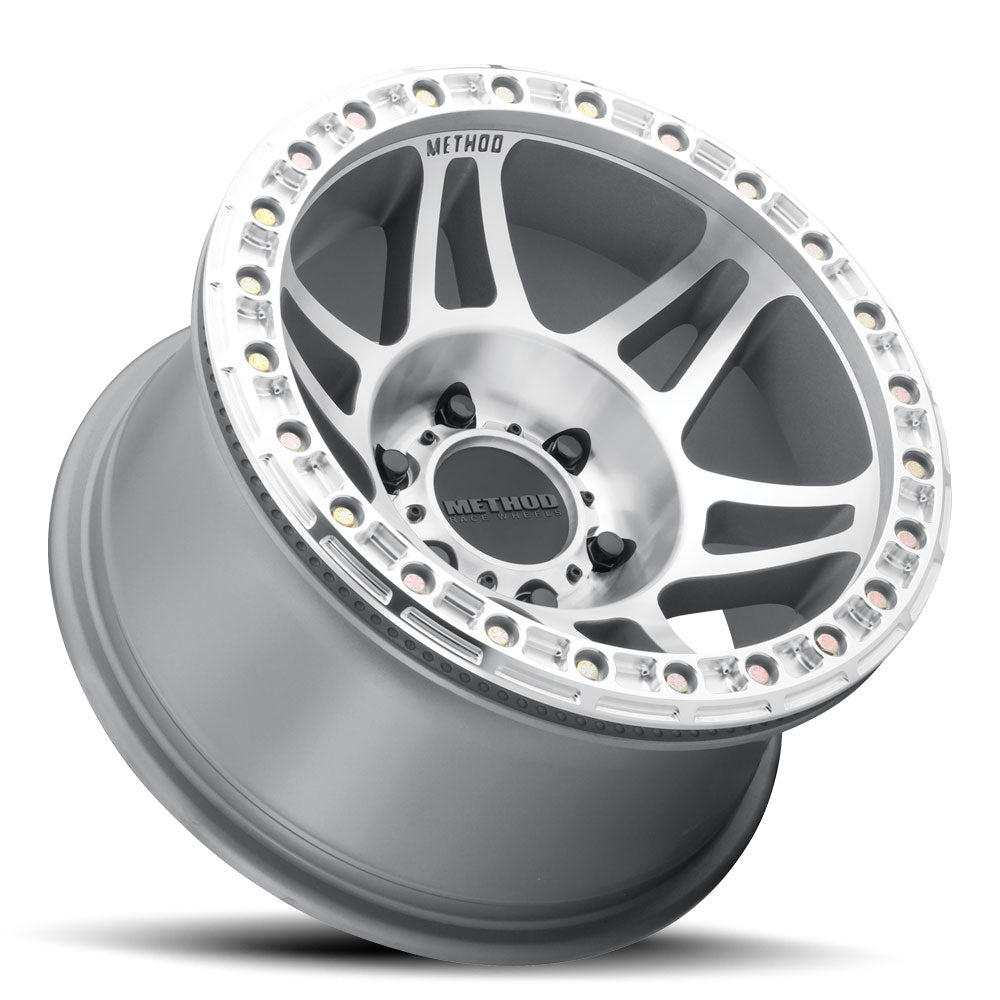 Method Race Wheels MR106 Beadlock - MACHINED - CLEAR COAT - Image 3