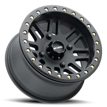 Set 0f 4 406 Beadlock Wheel 15x10 4/156 (Matte Black)