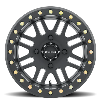 Set 0f 4 406 Beadlock Wheel 15x10 4/156 (Matte Black)