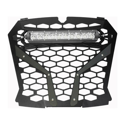 Polaris RZR Turbo S Front Grille with Light Pocket