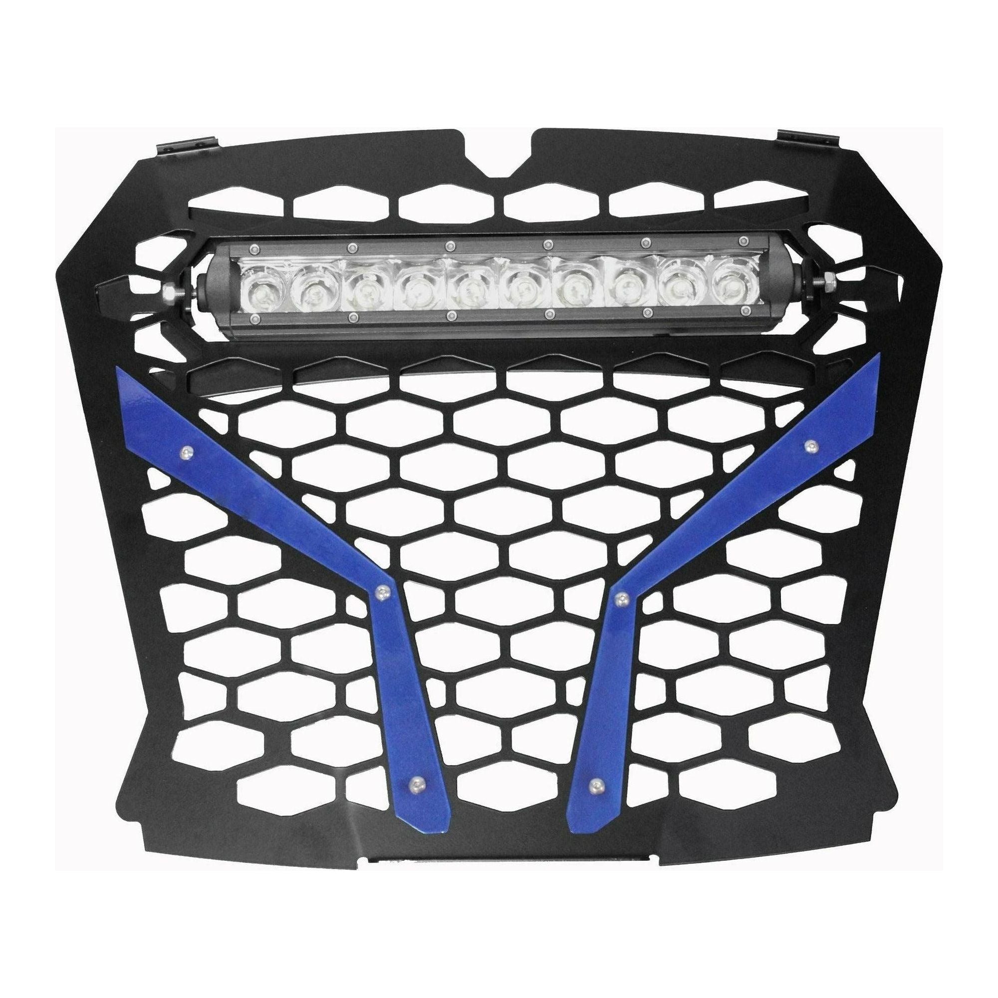 Polaris RZR Turbo S Front Grille with Light Pocket