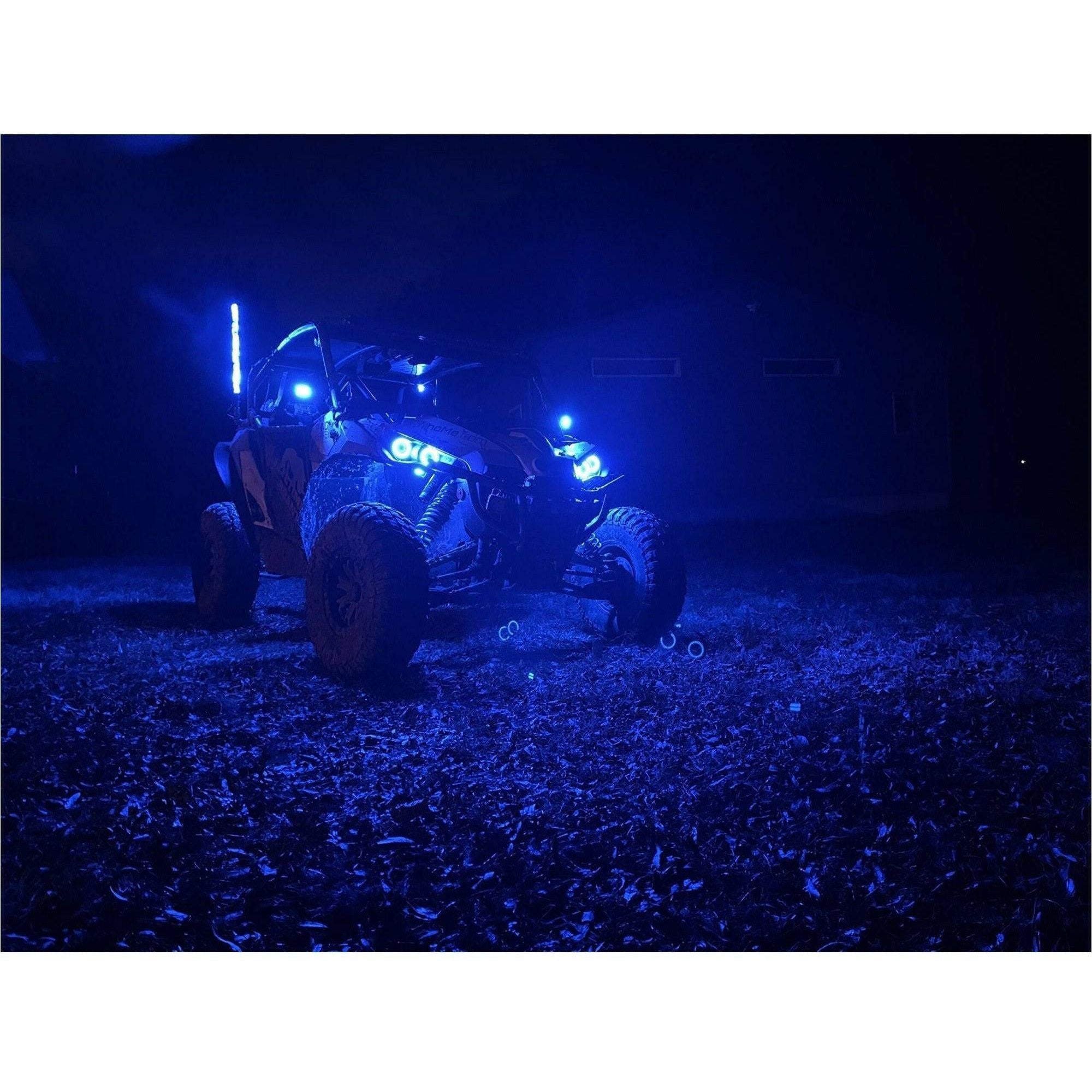 RGB LED Side Mirrors (Pair)