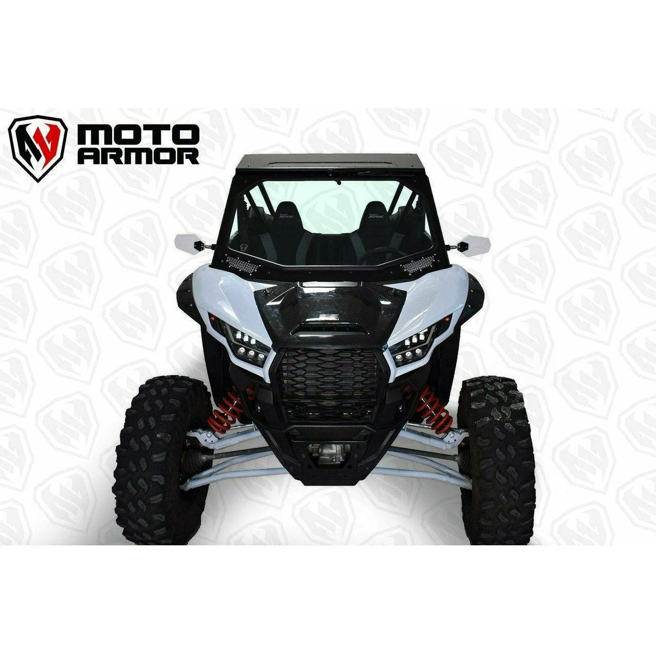 Kawasaki KRX Vented Glass Windshield