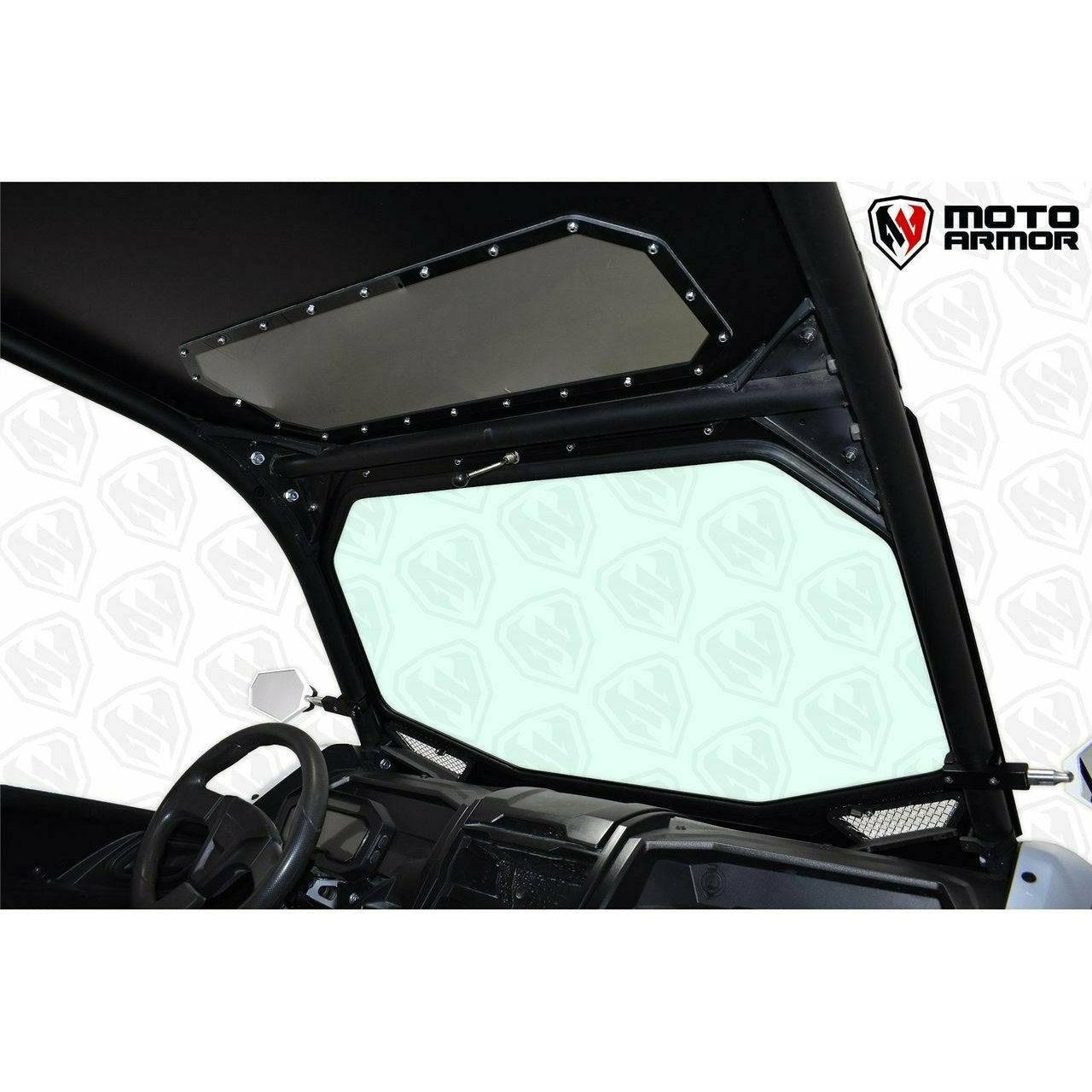 Kawasaki KRX Vented Glass Windshield